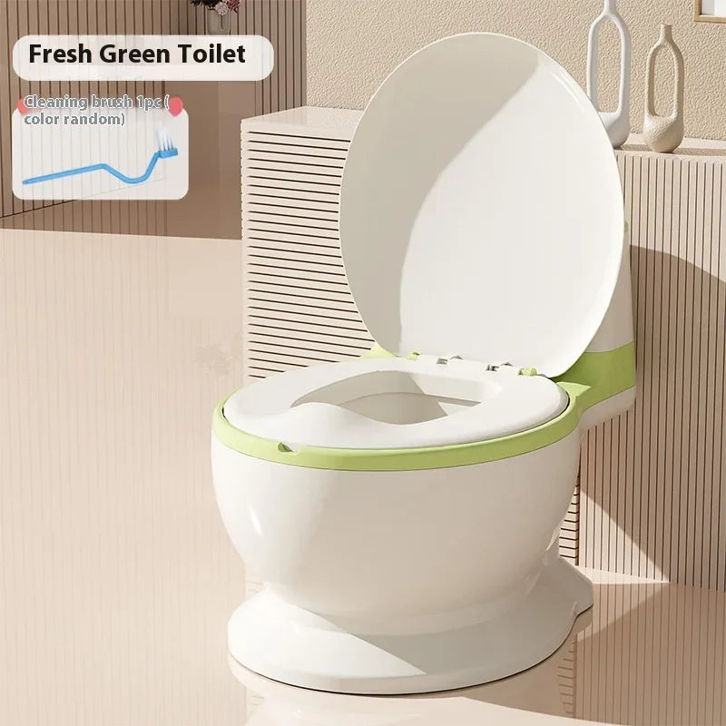 Children’s Simulation Flushing-Sound Potty Toilet Training Potty