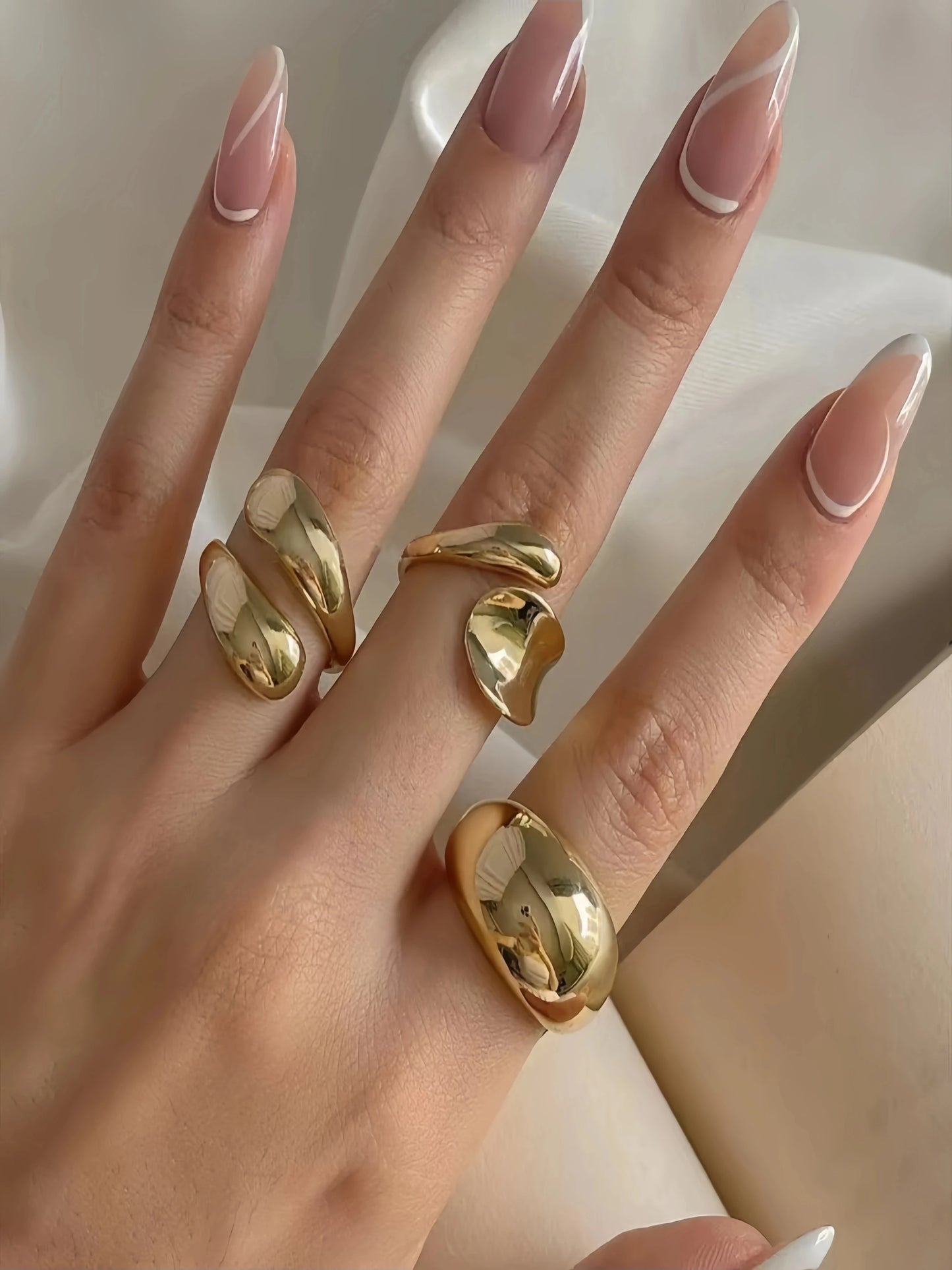 New Irregular set of Metal Open Ring for Women - BOGO 🔥