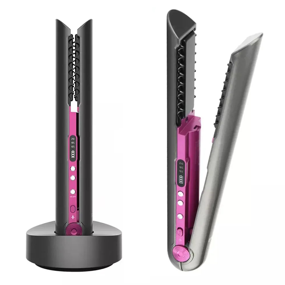 Hair Brushes Straightening Dry Wet 40w 59w Hair Straightener Curling Iron