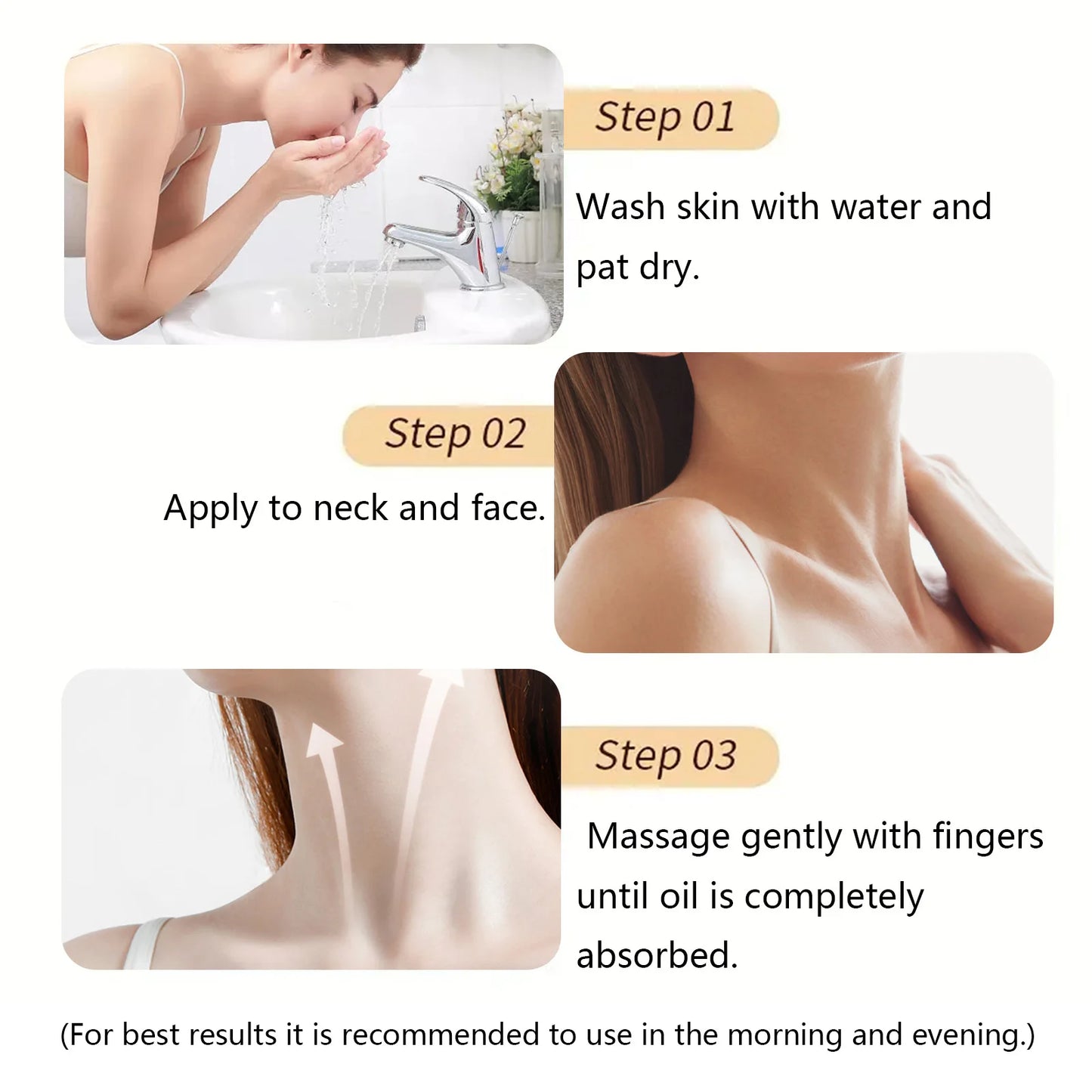 Protein Cream Collagen Eliminate Neck Fine Lines Anti-ageing Lift