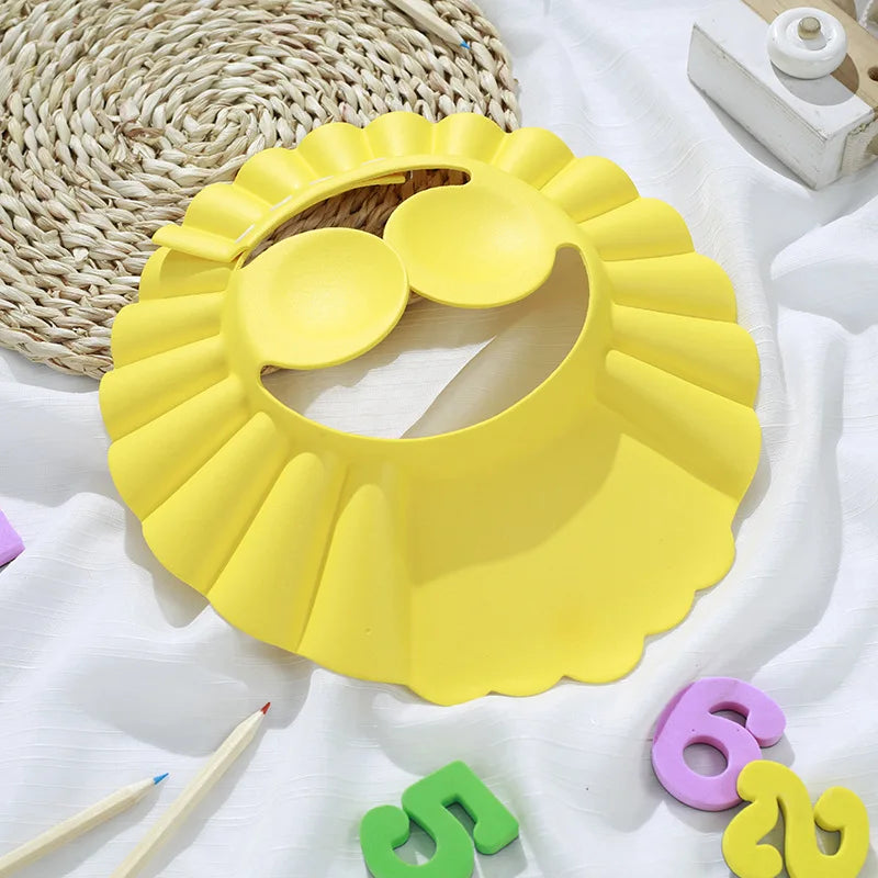 Tear-Free Baby Shower Cap β Safe Head & Ear Protector for Bathing - Buy One Get One π₯