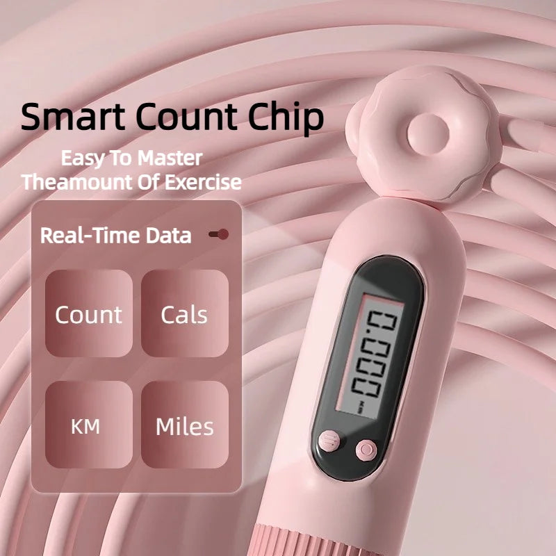 Jump Rope With Counter Adjustable Skipping Calorie
