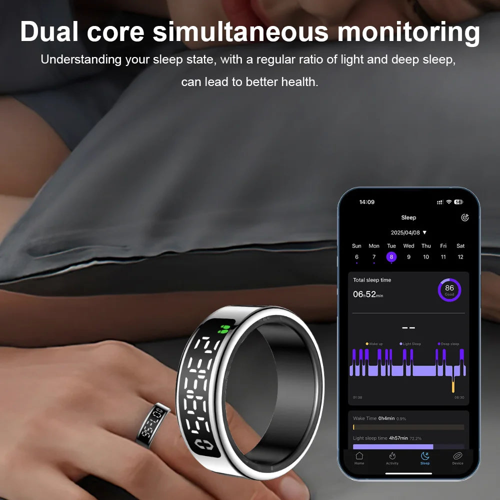 SY01 Smart Ring With LED Screen -Buy One Get One π₯