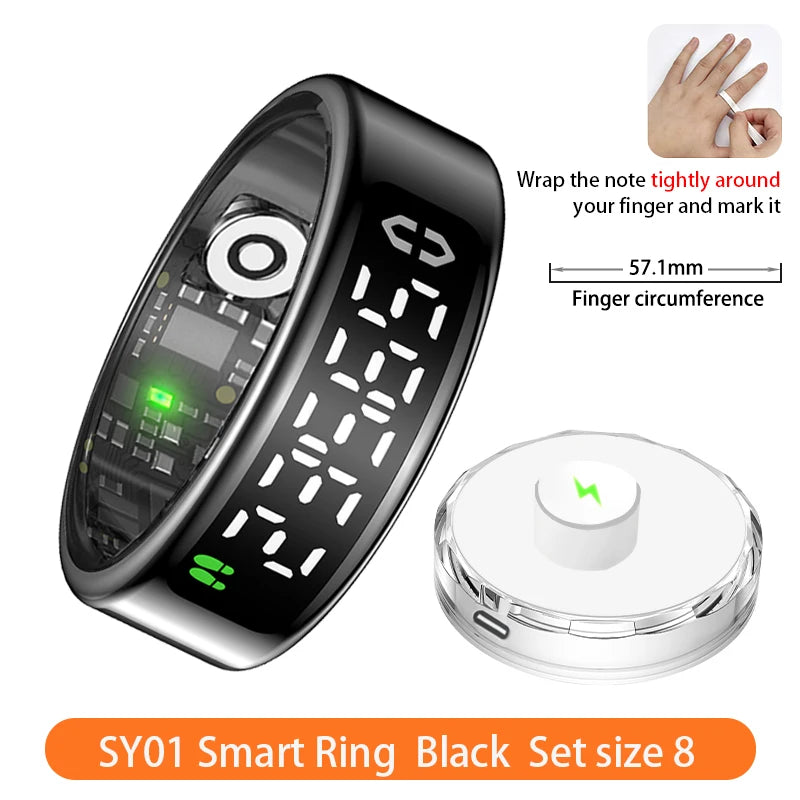 SY01 Smart Ring With LED Screen -Buy One Get One π₯