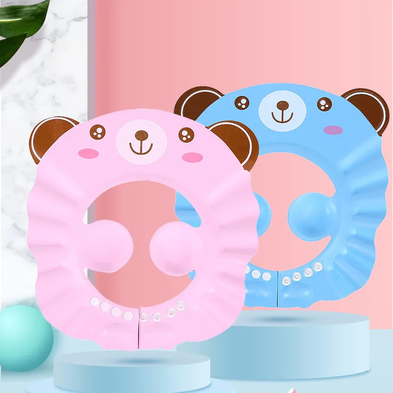 Tear-Free Baby Shower Cap β Safe Head & Ear Protector for Bathing - Buy One Get One π₯