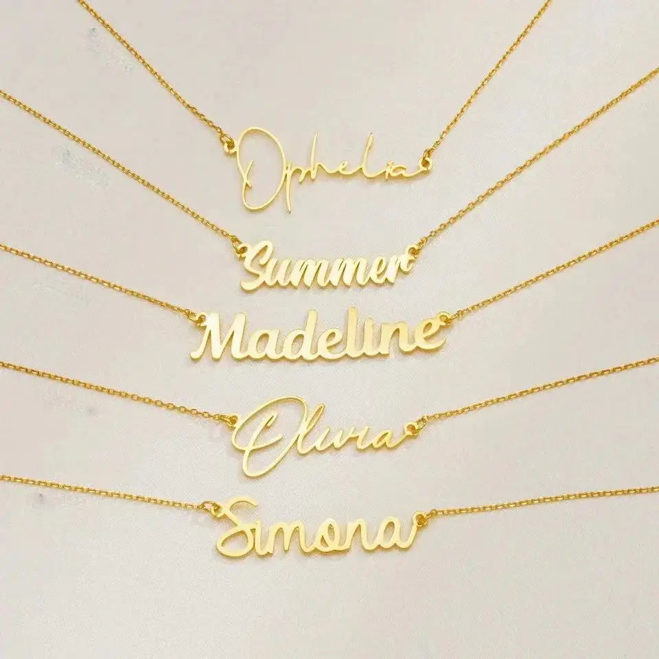 Stainless Steel Customized Name Necklace