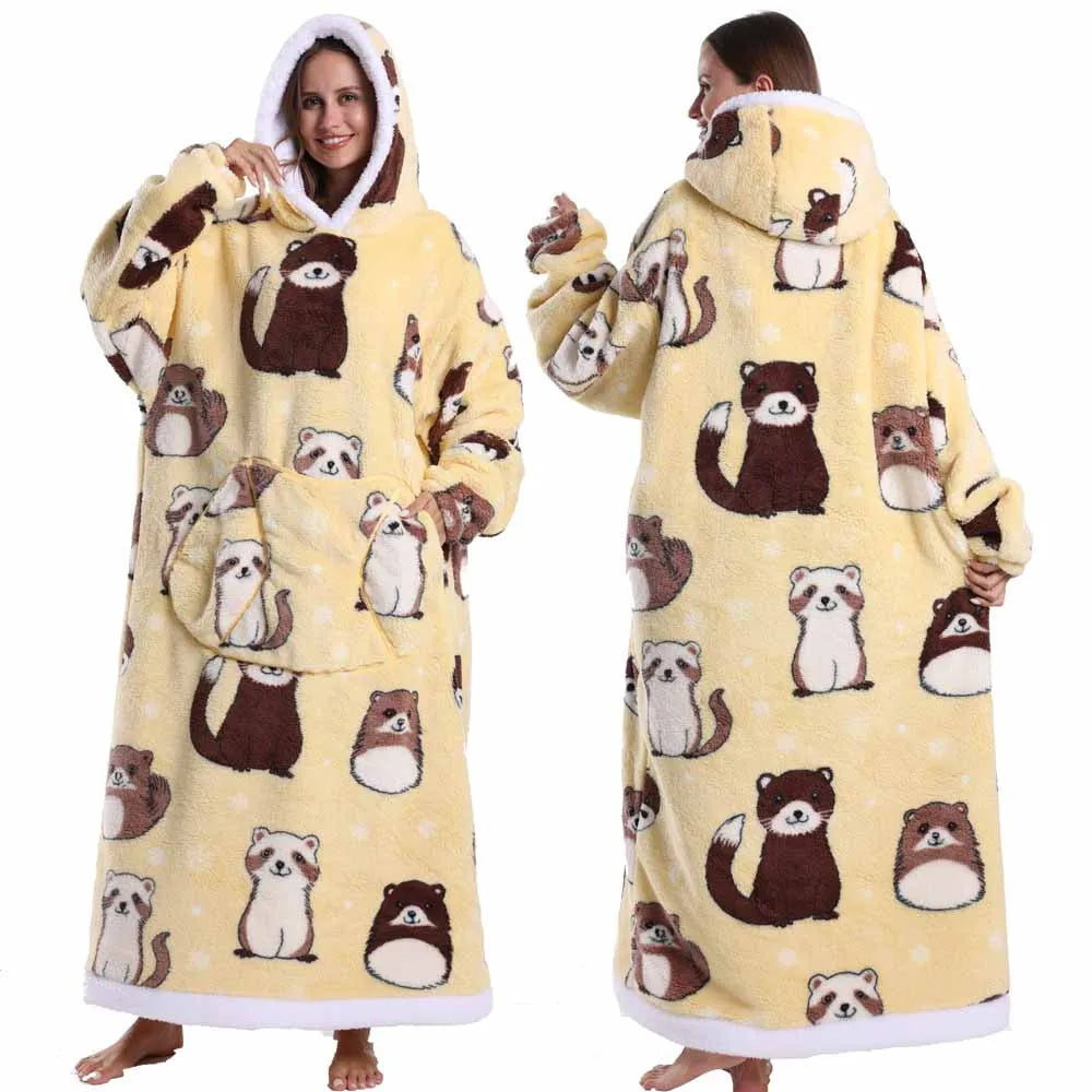 Christmas robe Pajamas for Adults