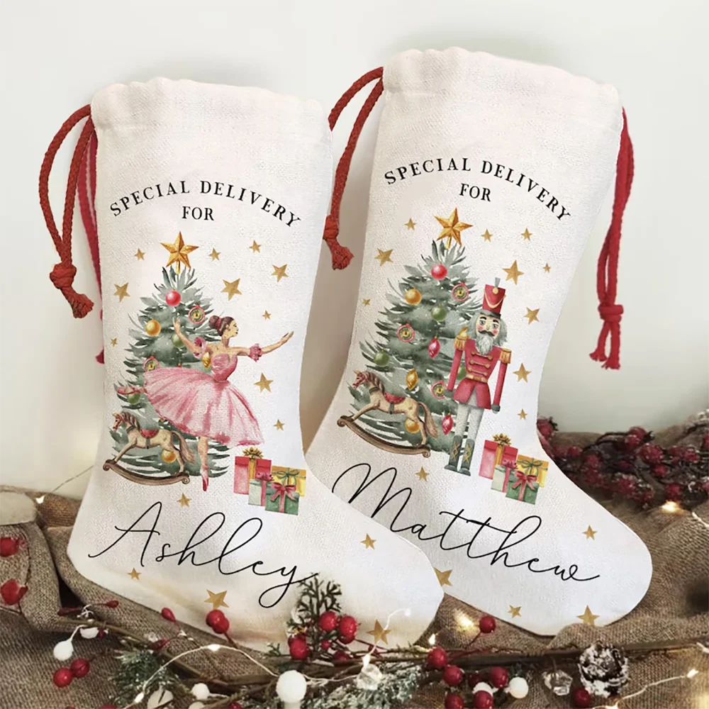 personalized Large Santa Sack Bag Christmas Gift Bag - Buy One Get One Free 🔥