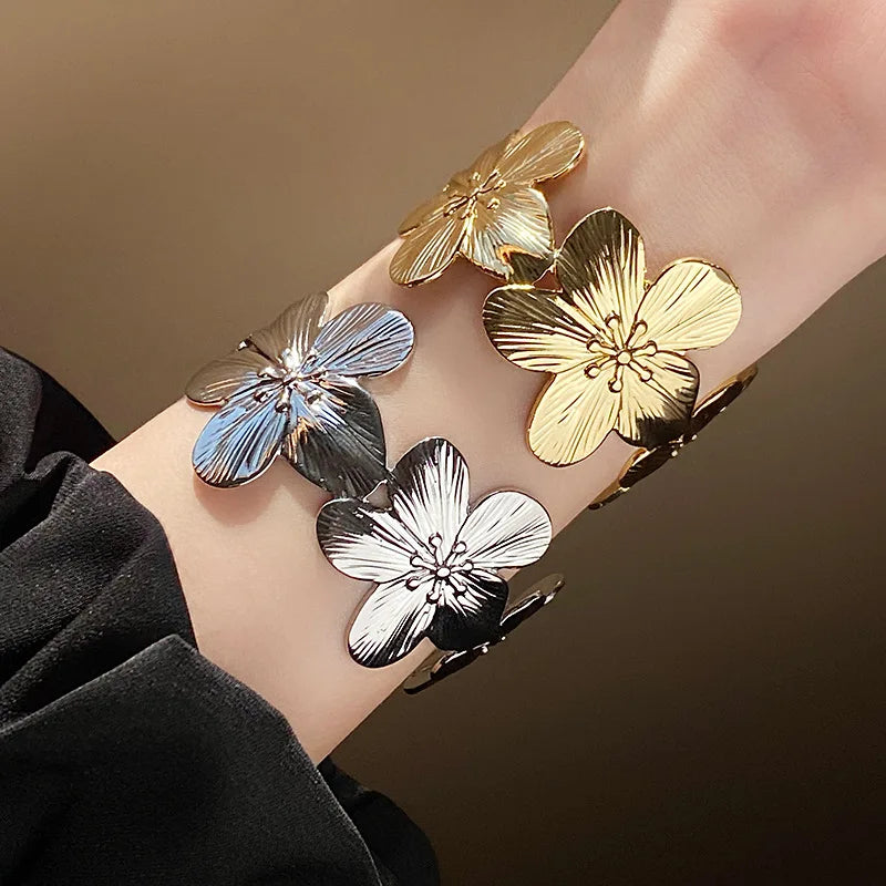 Flower Opening Bangles for Women