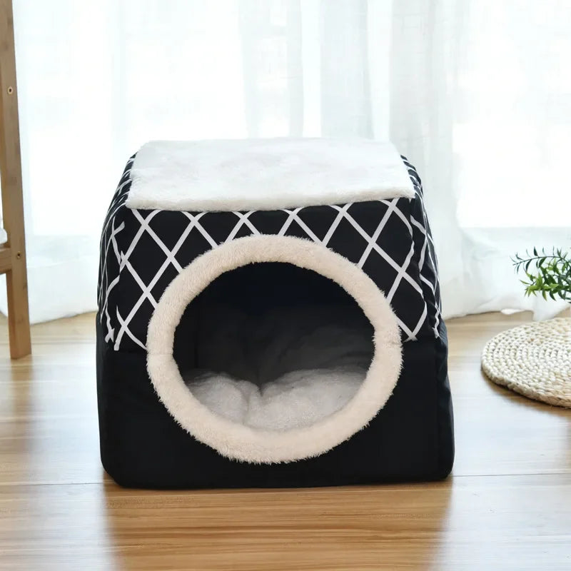 Closed Pet Sleeping House Small Dogs Cat