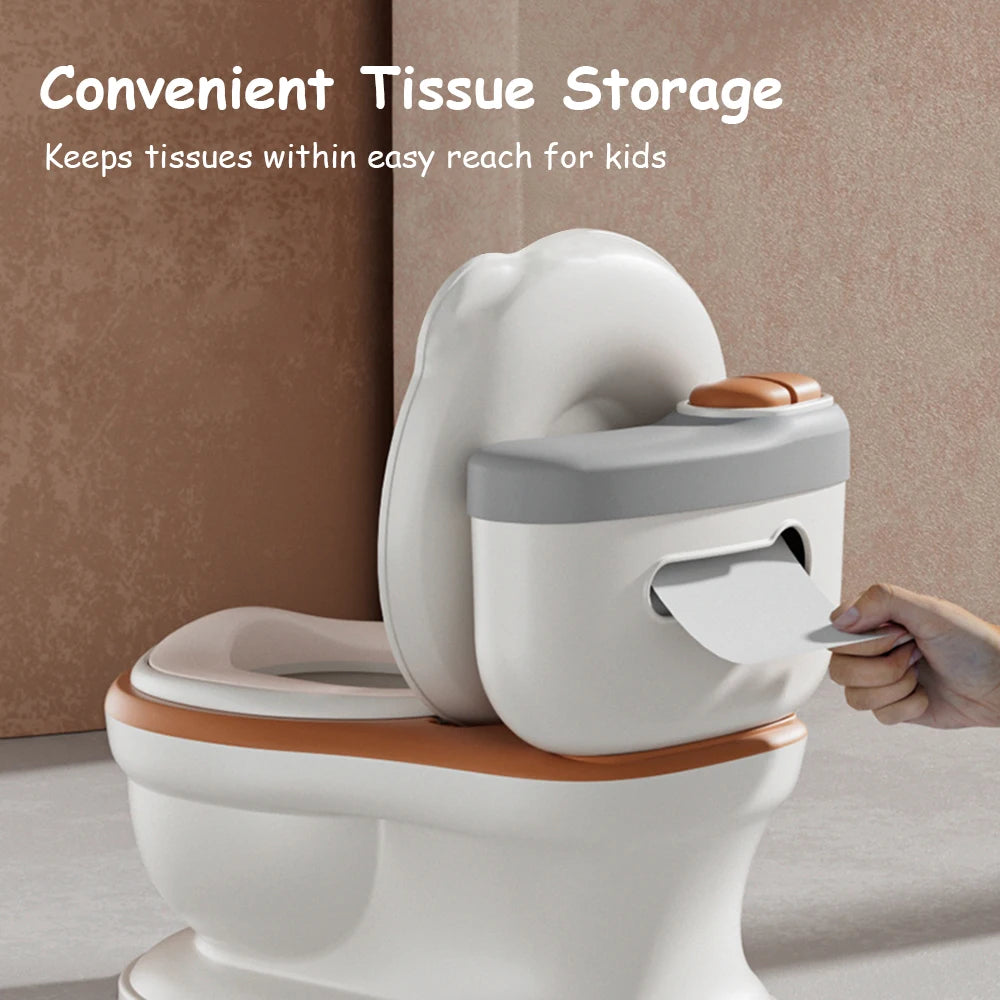 Realistic Training Seat Baby Potty Toilet Seat Realistic