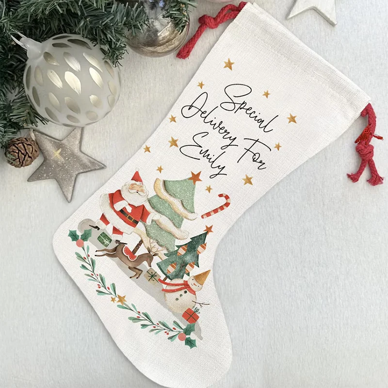 personalized Large Santa Sack Bag Christmas Gift Bag - Buy One Get One Free 🔥