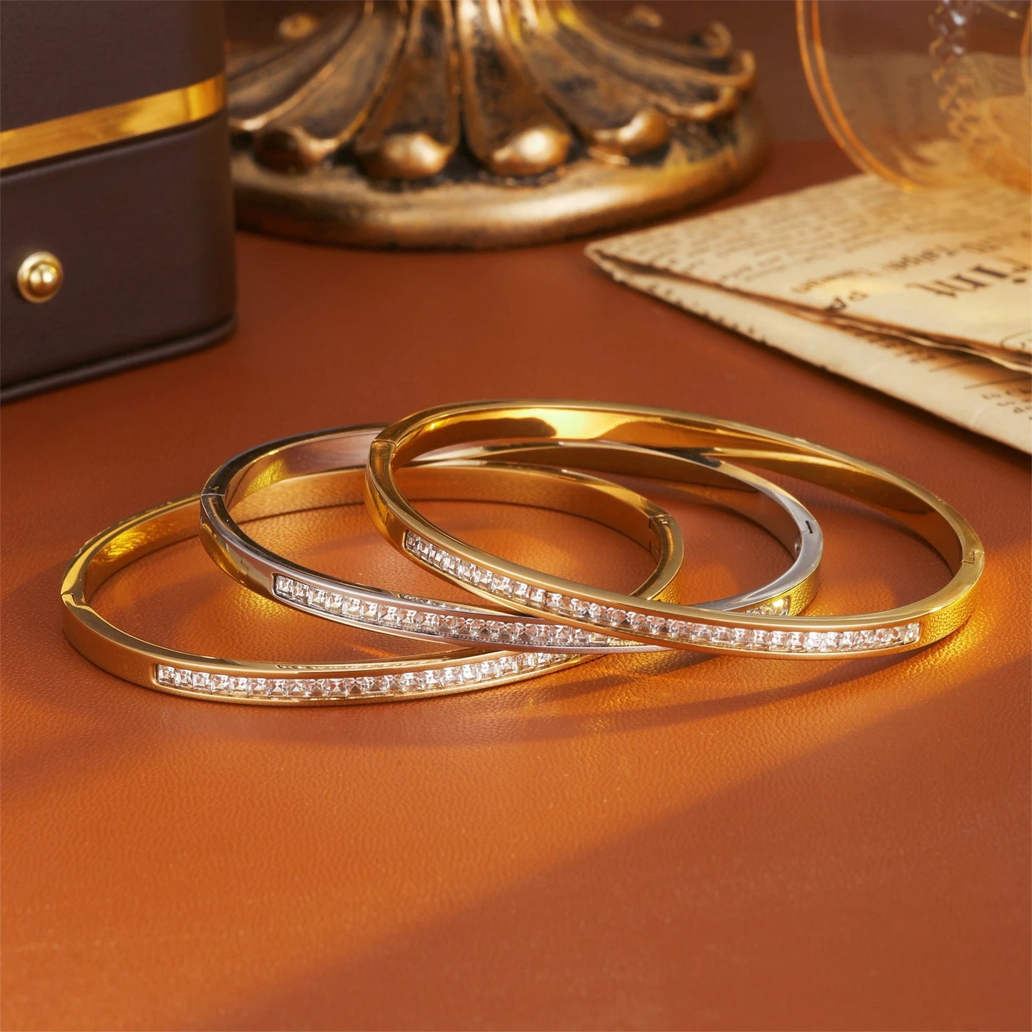 Nail Light Luxury Stainless Steel Jewelry Women's High Quality Bracelet
