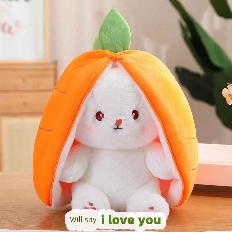 Cute Bunny Pillow Stuffed Toy – Unique Plush Gift for Kids