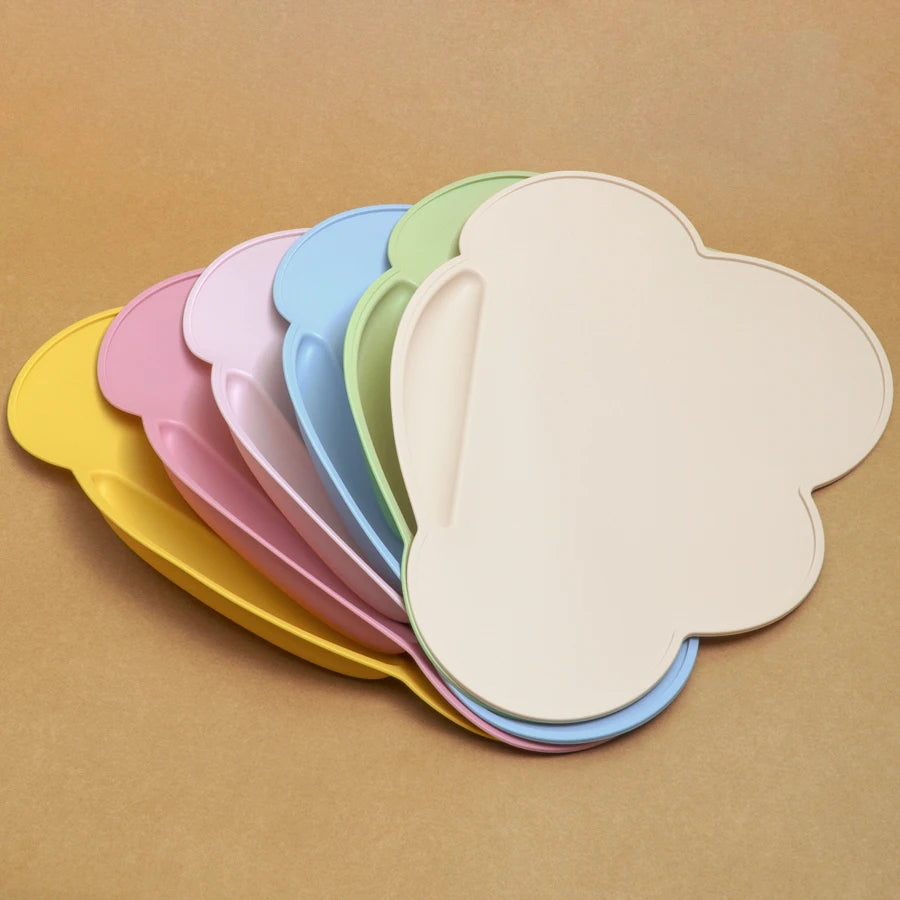 1pc Silicone Cloud Shape Baby Placemat