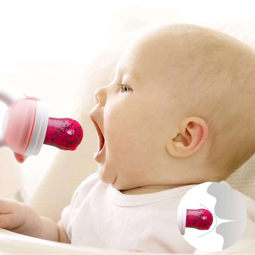 Boy Girl Fruit Nipples Feeding Safe Infant Baby Supplies Nipple Soother Bottles