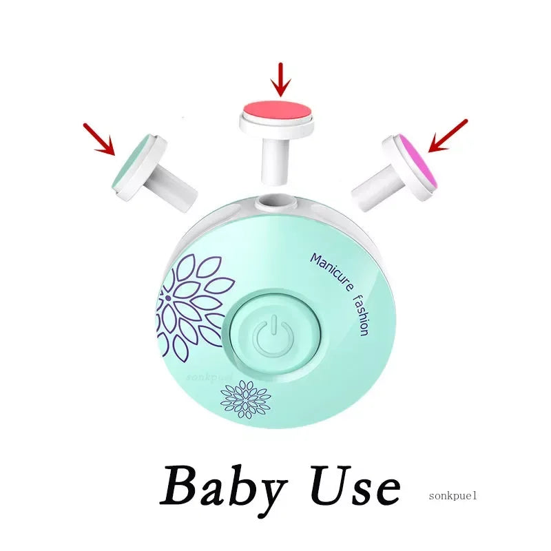 Baby Nail Care Trimmer Electric Kids Nail Pedicure - Buy One Get One Free 🔥