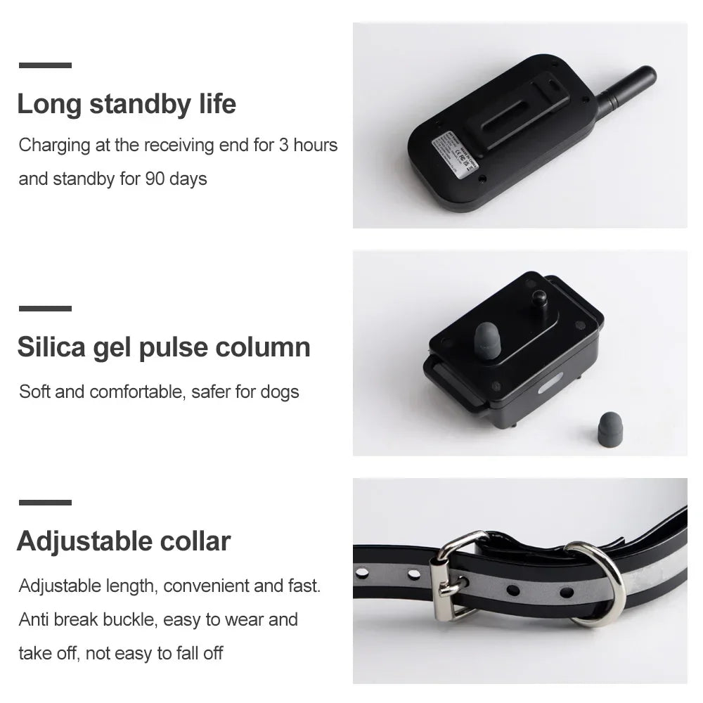 1500m Electric Dog Training Collar Voice Walkie-Talkie