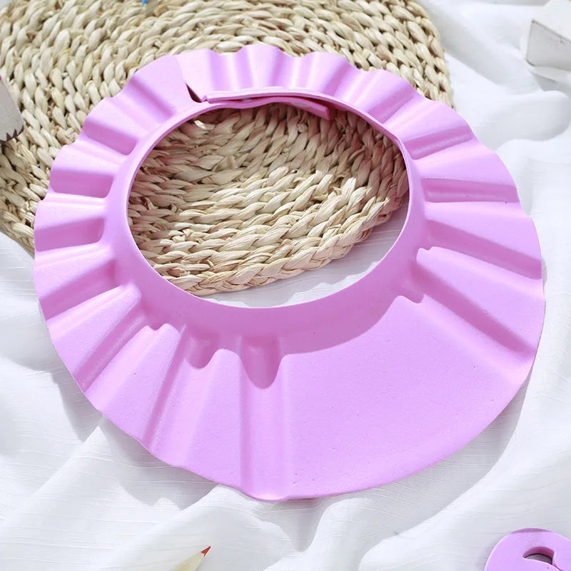 Tear-Free Baby Shower Cap β Safe Head & Ear Protector for Bathing - Buy One Get One π₯