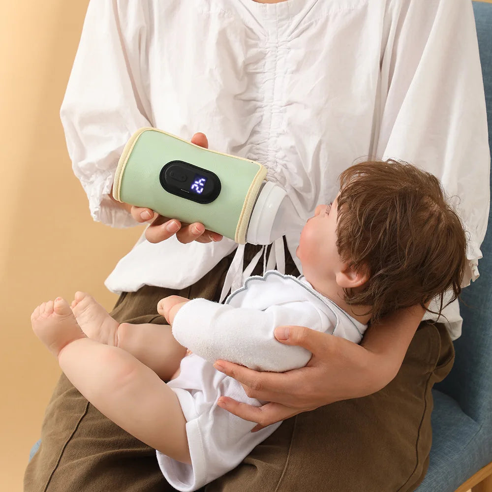 Baby Milk Warmer Portable USB Bottle Warmer - BOGO π₯