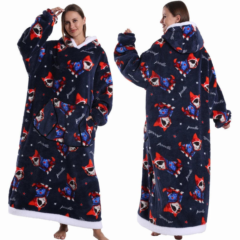 Christmas robe Pajamas for Adults
