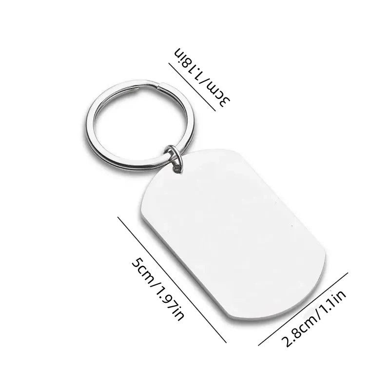 Inspirational Gift To My Son Never Forget Keychain