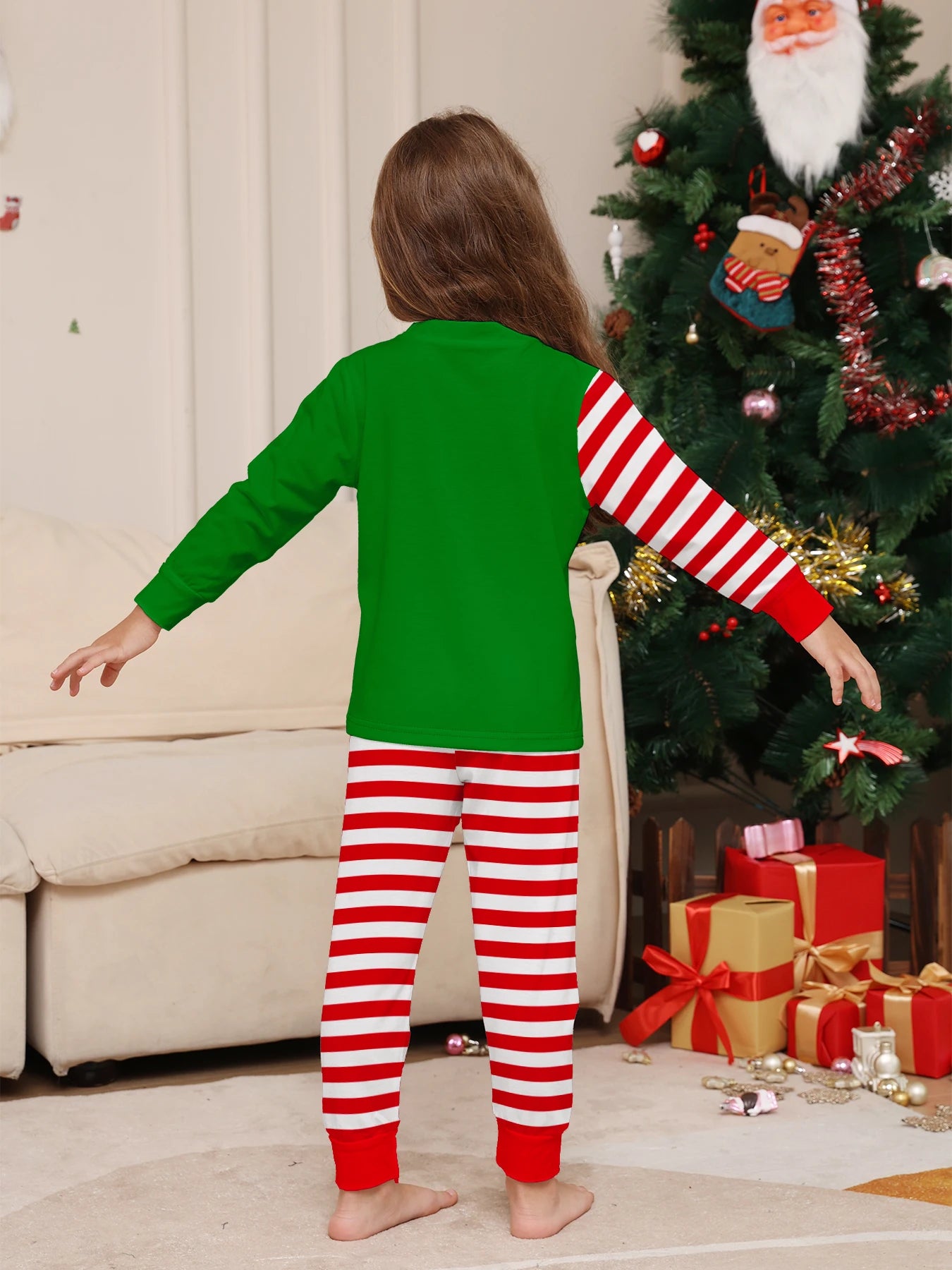 Cozy Xmas Pajamas for Kids - Santa, Reindeer & “MERRY CHRISTMAS!”