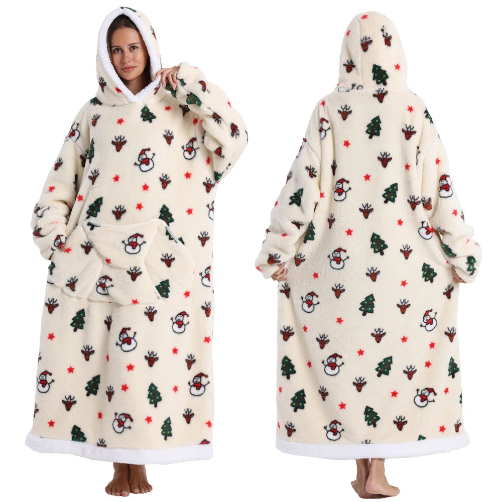 Christmas robe Pajamas for Adults