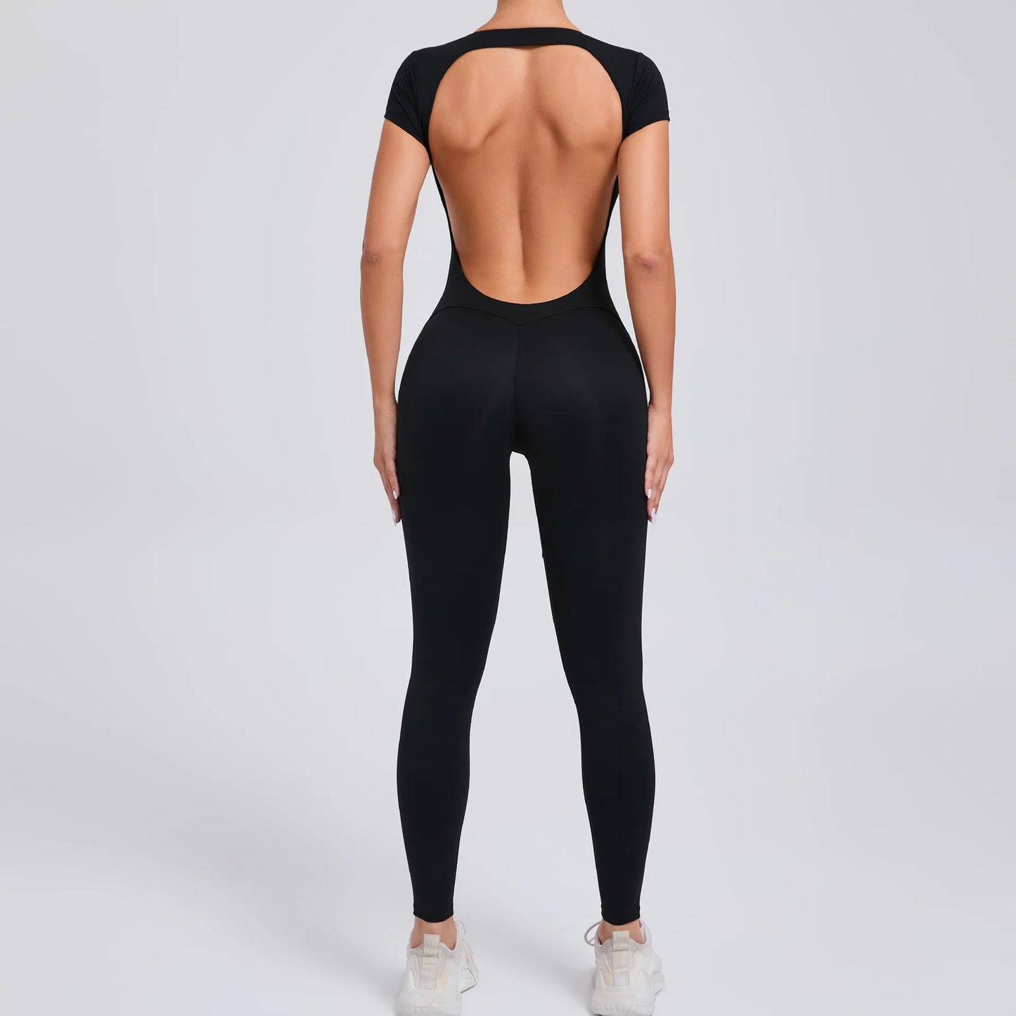 Women's One Piece Yoga Outfit – Full Length Exercise Romper