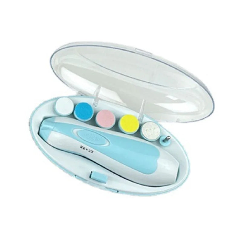 Baby Nail Trimmer Electric Six-in-one Multi-head Manicure Suit Portable
