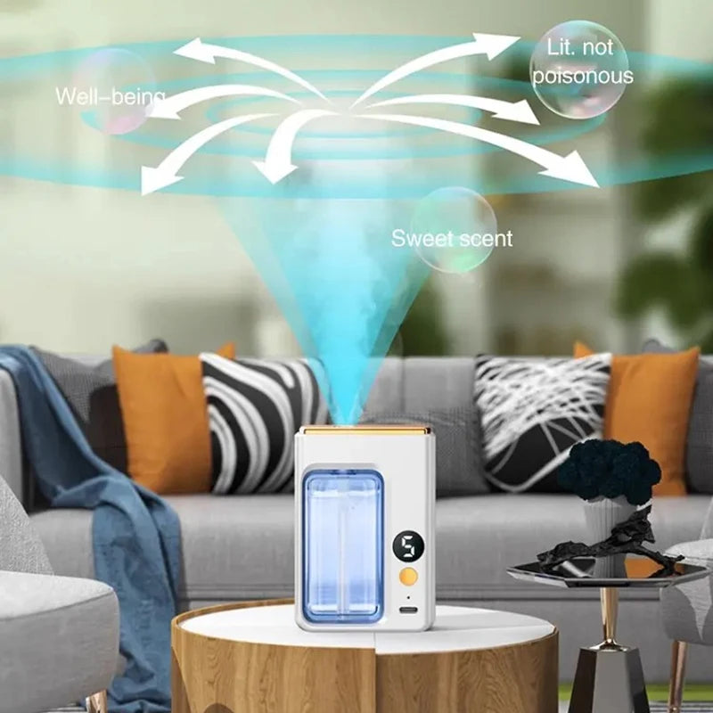 Automatic Diffuser Aromatherapy with Display Essential Oil Humidifier