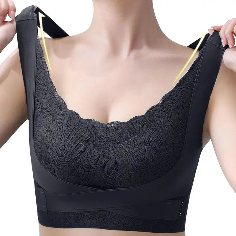 Lymphatic Bra Detoxification and Shaping & Powerful Lifting Bra Full-Coverage