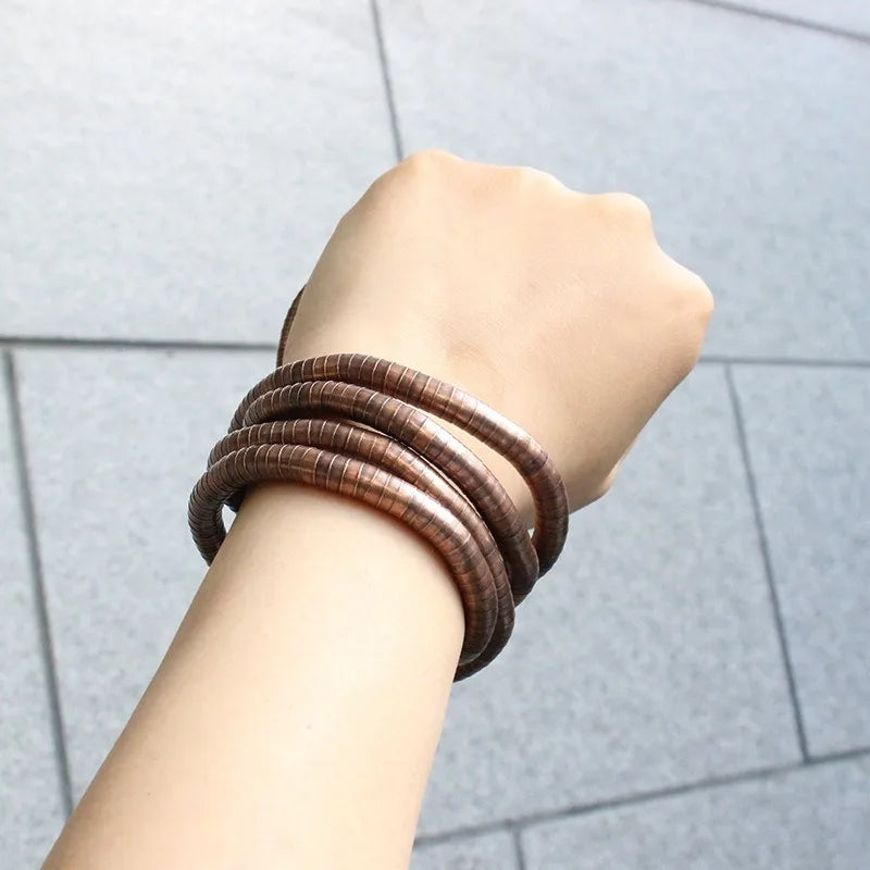 Men and Women Punk Hip-hop Style Snake Necklace Collarbone