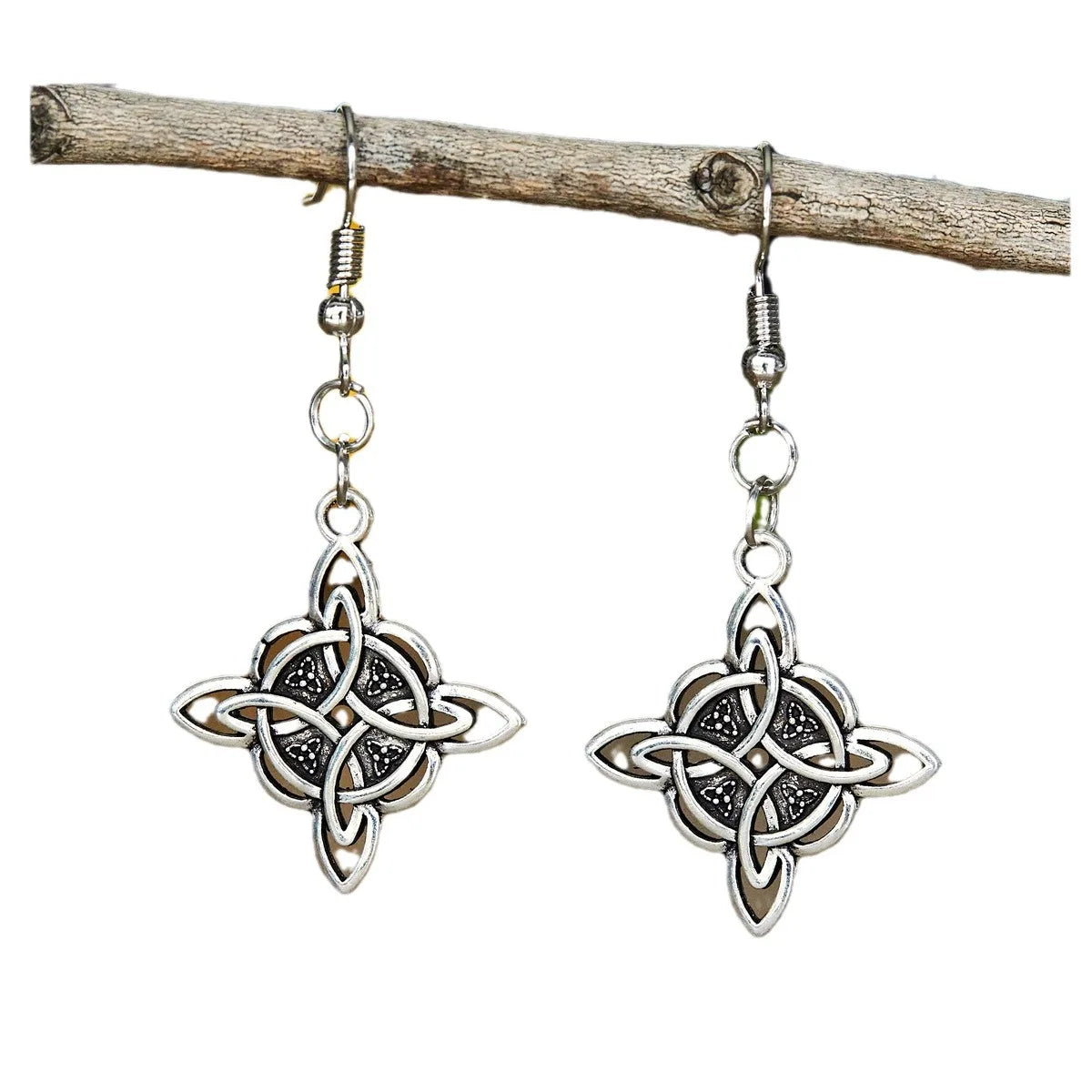 Vintage Witch Knot Earrings Magic Knot Pagan Wicca Symbol -Buy One Get One Free ๐ฅ