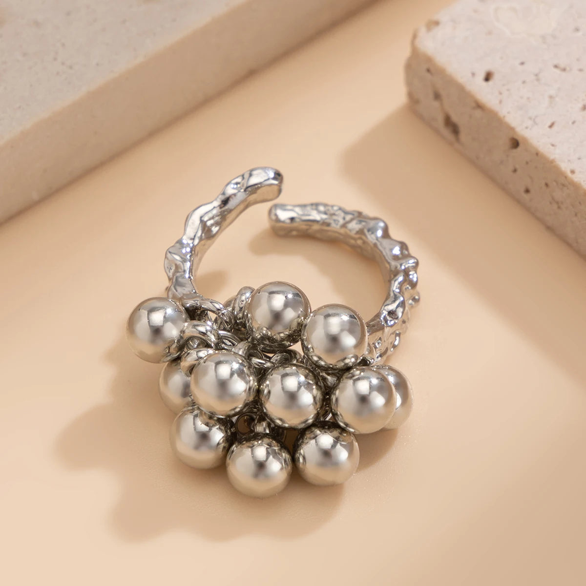 Small Ball Ring for Women Men Trending
