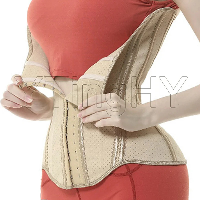 Slimming Sheath Latex Rubber Waist Trainer Cincher Corset