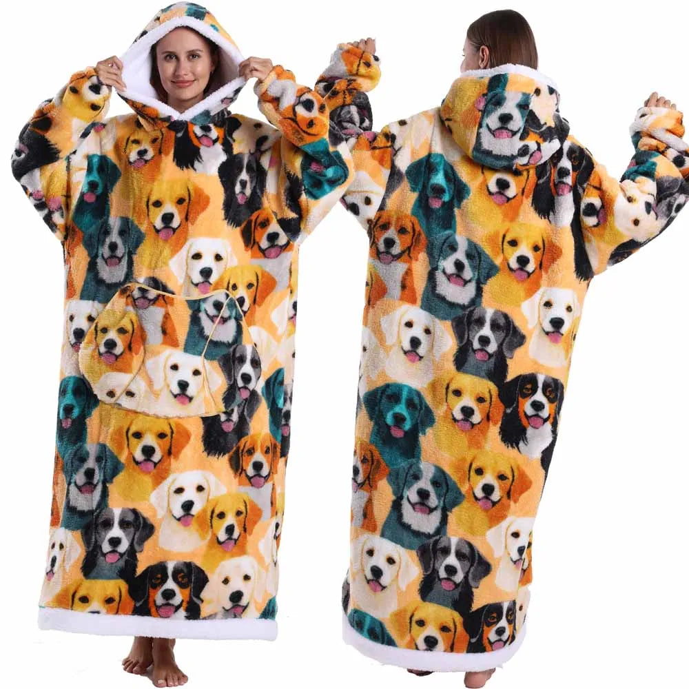 Christmas robe Pajamas for Adults