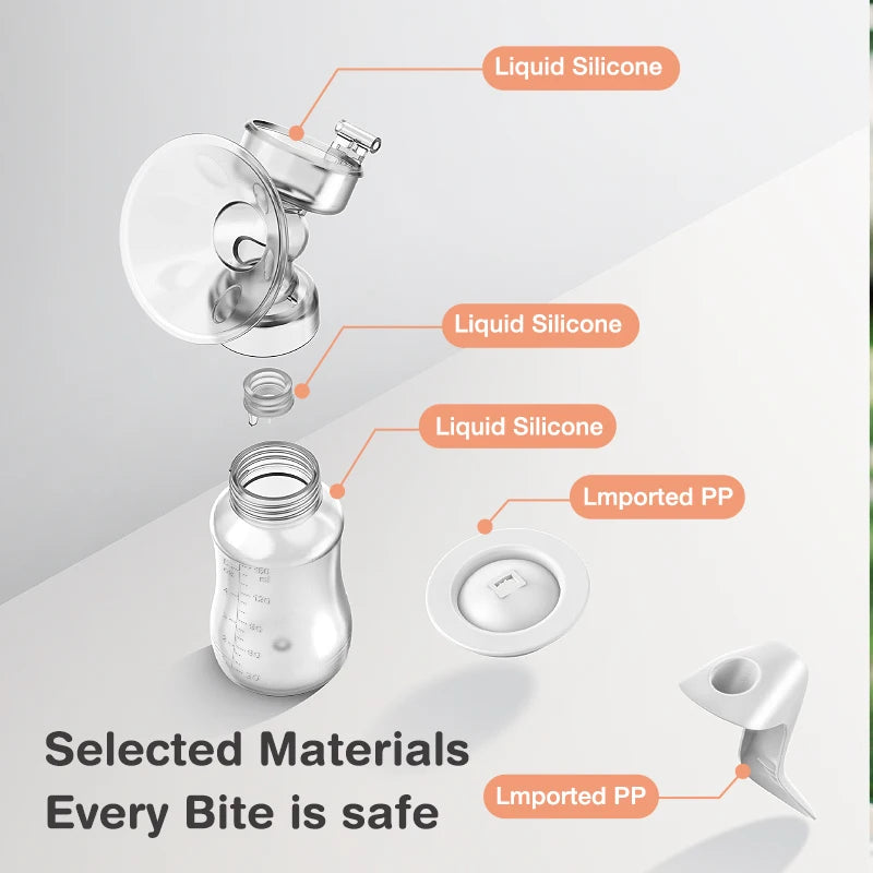 MAMIJOY Breast Pump Baby Nipple Manual Suction Milk Pump