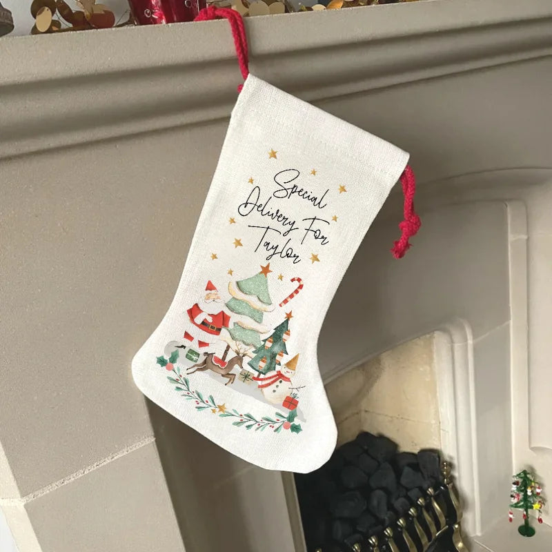 personalized Large Santa Sack Bag Christmas Gift Bag - Buy One Get One Free 🔥