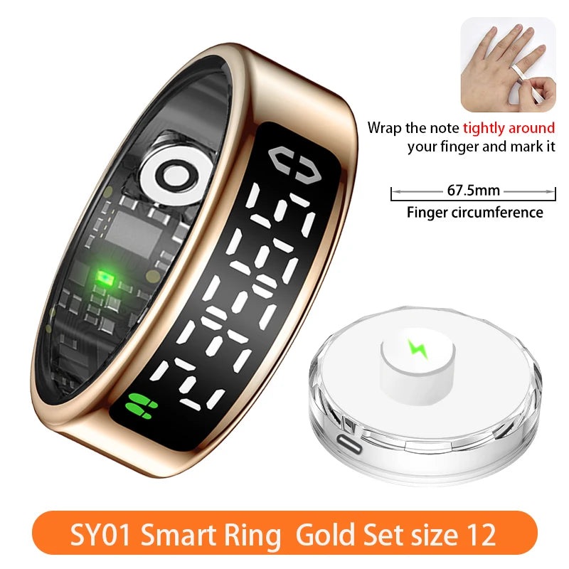 SY01 Smart Ring With LED Screen -Buy One Get One π₯