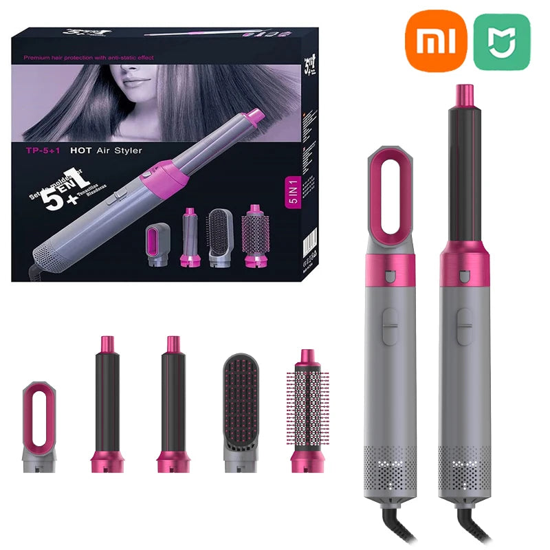 5 in 1 Hair Straightener Styling Tool For Airwrap Hair Dryer