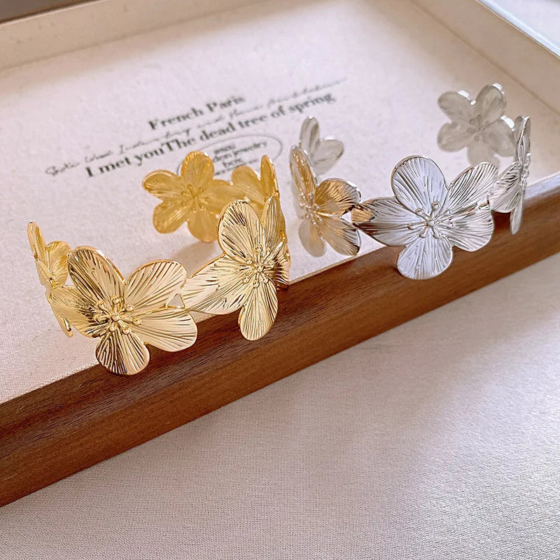 Flower Opening Bangles for Women