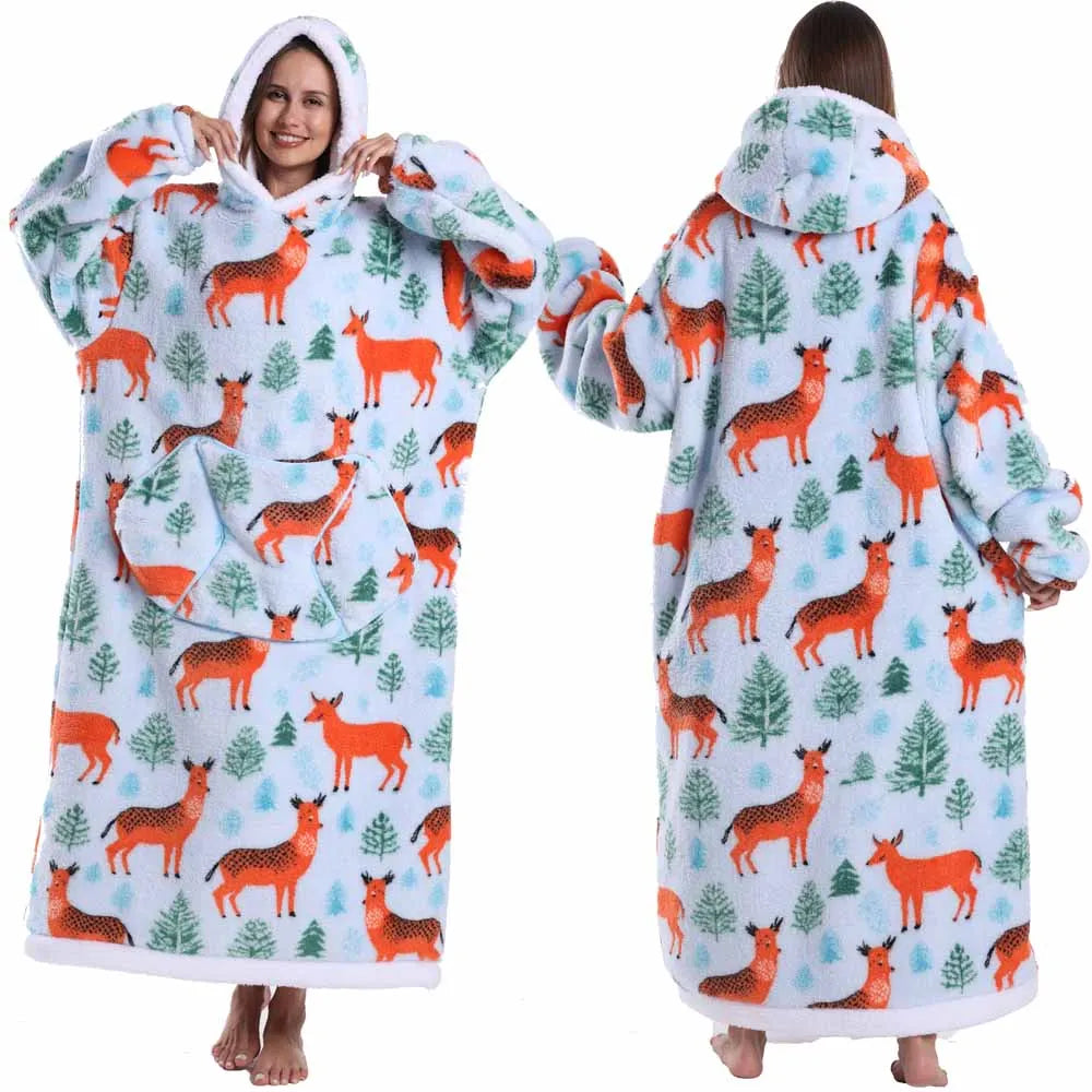 Christmas robe Pajamas for Adults