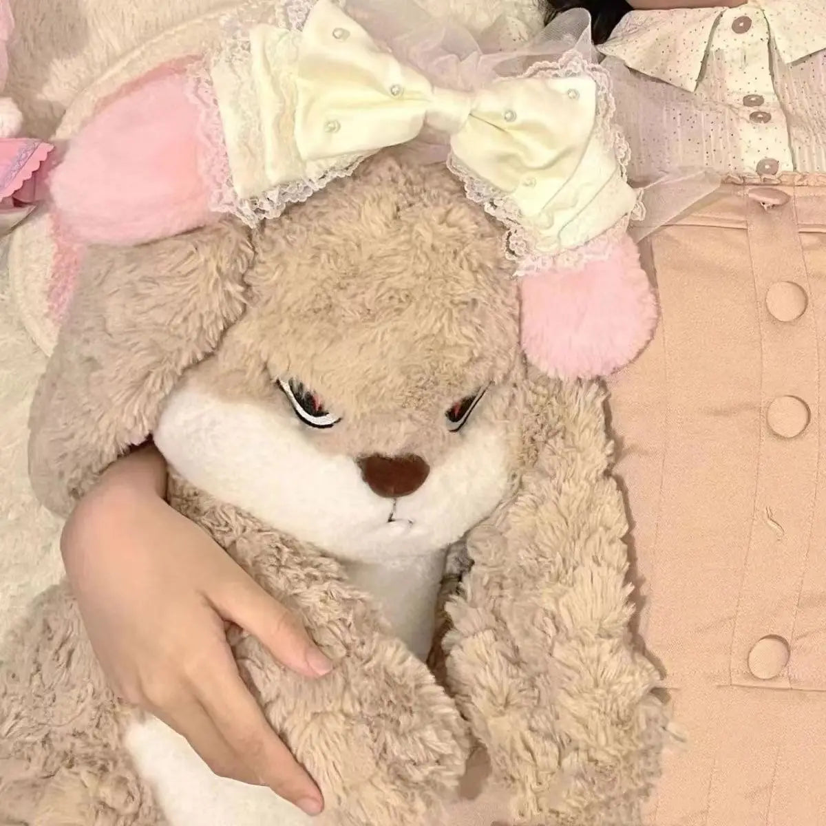 Large Size Angry Rabbit Plush Toy