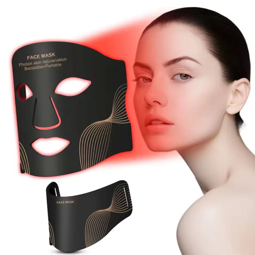 Red Light therapy Mask 460nm 660nm & neck LED Beauty Devices