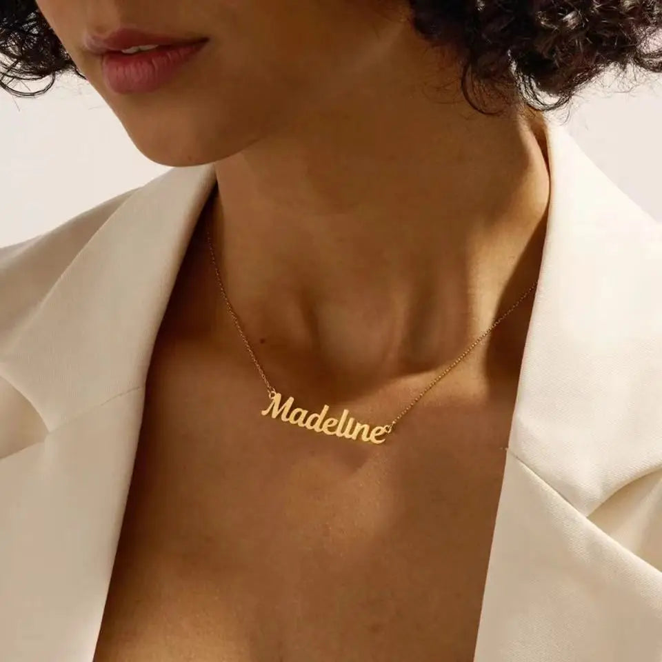 Stainless Steel Customized Name Necklace
