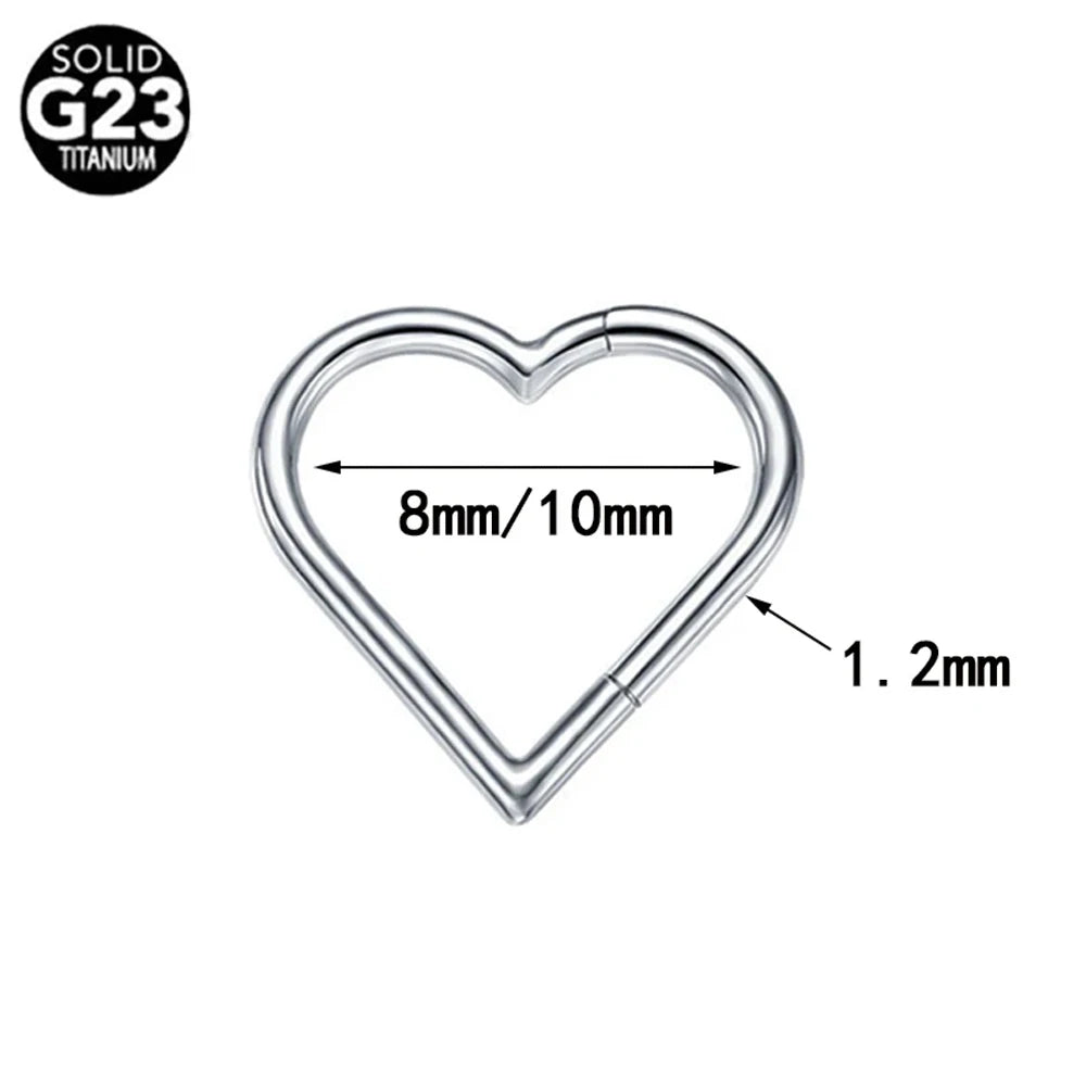 G23 Titanium Bee Septum Nose Ring - Buy 2 get 1 free