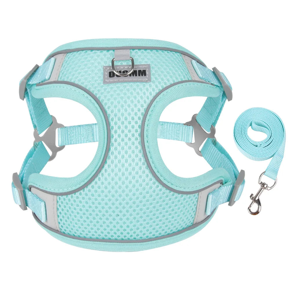 Dog Harness Leash Set for Small Medium Dog Cat
