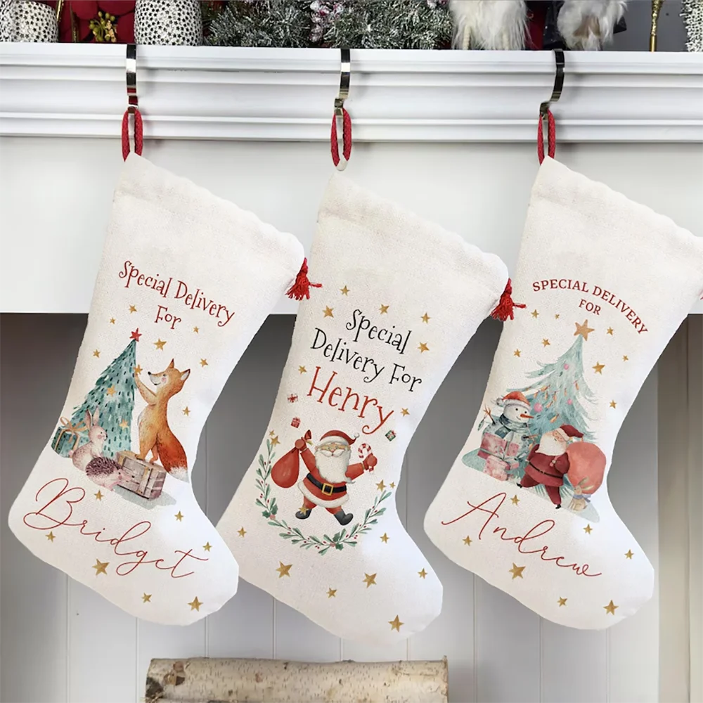 personalized Large Santa Sack Bag Christmas Gift Bag - Buy One Get One Free 🔥