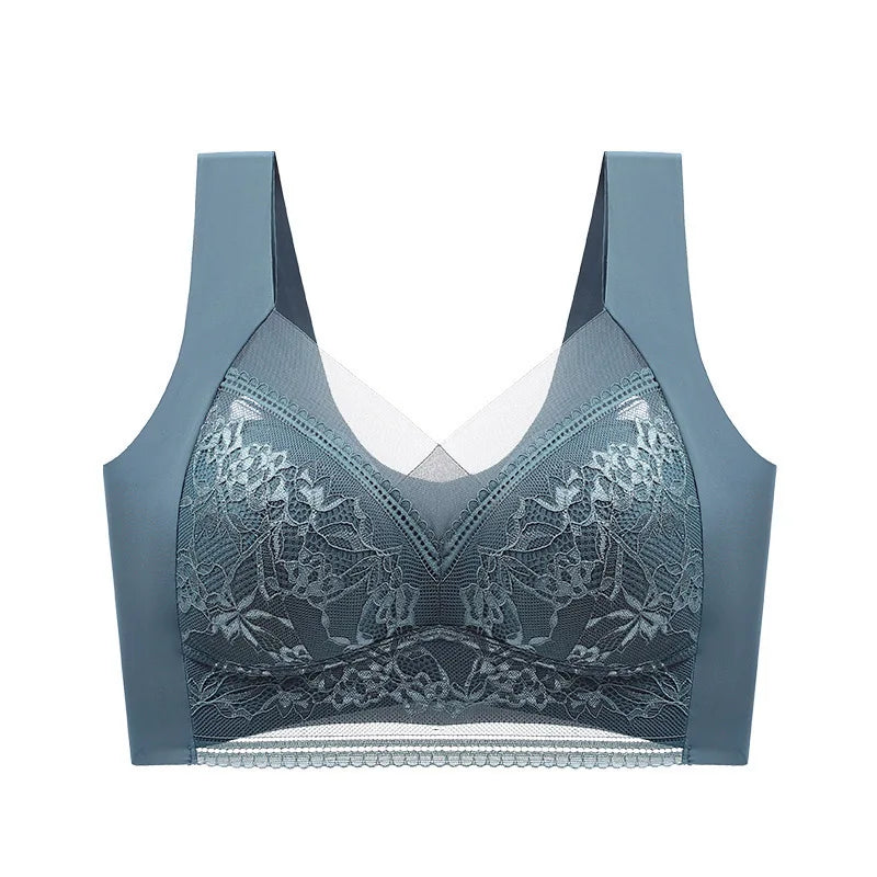 Large size lace underwear for women with big breasts